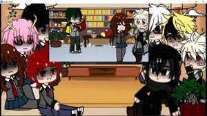 MHA reacts to Izuku Afton || My AU || Izuku and Shota Afton AU || Also Villain Izuku-