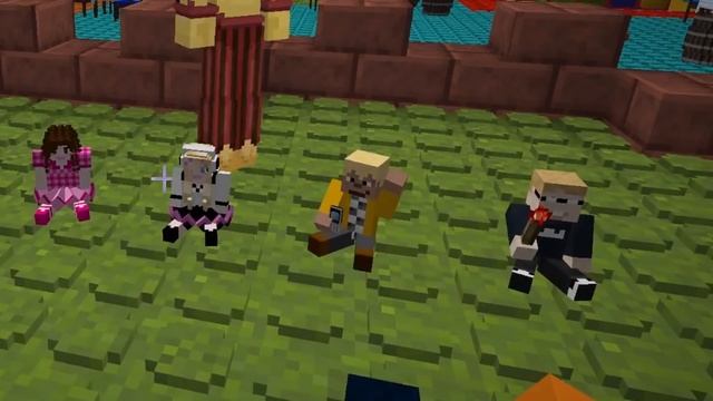 Saving Daycare Attendant in Minecraft Security Breach смотреть онлайн