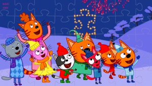 Три Кота - Собираем пазлы вместе с MariKMV