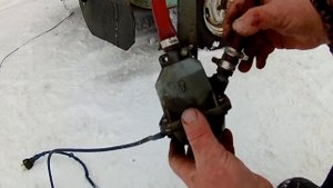 УСТАНОВКА ПОДОГРЕВАТЕЛЯ НА МОСКВИЧ