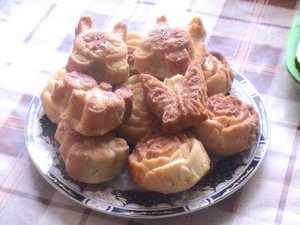 Постные кексы к чаю