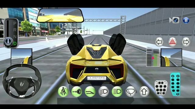3D driving class new simple car vs bullet train update car driving simulator - android gameplay смотреть онлайн