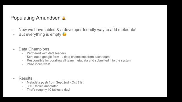 Amundsen at Samsara - March 2022 community meeting смотреть онлайн