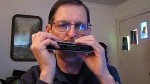 Jingle Bell Rock with my Hohner Super 64 chromatic harmonica