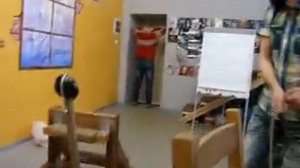 Действующая модель катапульты