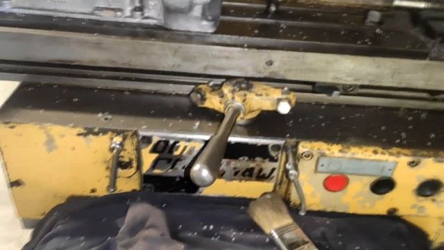 ФРЕЗЕРОВКА ГБЦ НА 6Т10 (ПЕРВАЯ СТРУЖКА) смотреть онлайн