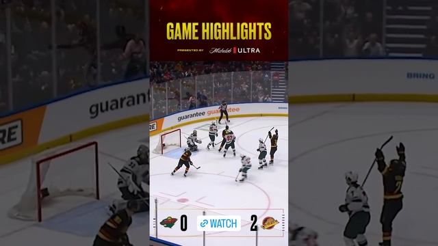 Нхл 2023-2024 Ванкувер-Миннесота 8 Декабря 2023 #Nhl20232024 #нхл #Nhl   #shorts