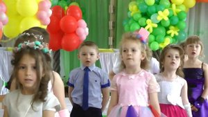 Песня "Детский садик" на выпускном 2019 . Муз.  рук . Корчагина М.  В.