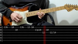 Eric Clapton - Layla solo Live at MSG (Guitar lesson with TAB)