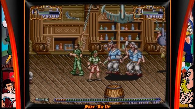 BEAT 'EM UP Old School #1 Juegos Olvidados y Ocultos Arcade (MAME) смотреть онлайн