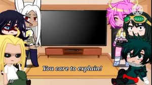 MHA reacts to The Doom Slayer 1/?