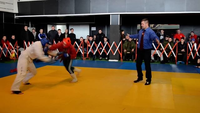 Колесников Игорь до 75 кг ФИНАЛ, рукопашный бой 11.12.16