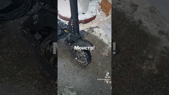 тюнинг электросамоката!   Offroud 2000w!                     Roadking!