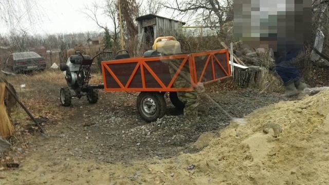 Мини трактор, мотоблок Урал УМЗ смотреть онлайн