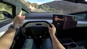 What It's Like To Drive A Tesla Cybertruck (POV)