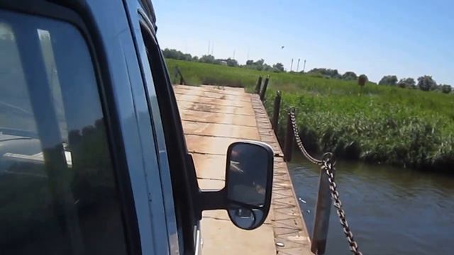 на Газели через реку Кубань. смотреть онлайн