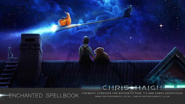 ENCHANTED SPELLBOOK - Chris Haigh | Gothic Whimsical Halloween Magical Orchestral Music | смотреть онлайн