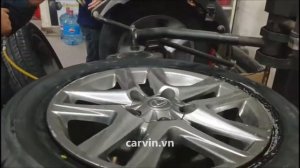 Thay lốp xe Lexus LX570, lốp ô tô Dunlop 285/50R20