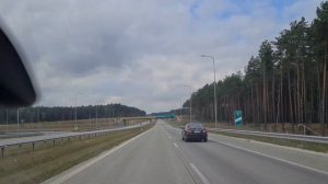 Польша: Возвращаемся в Берлин из России по Польше, проезжаем по платным дорогам S5 и А2