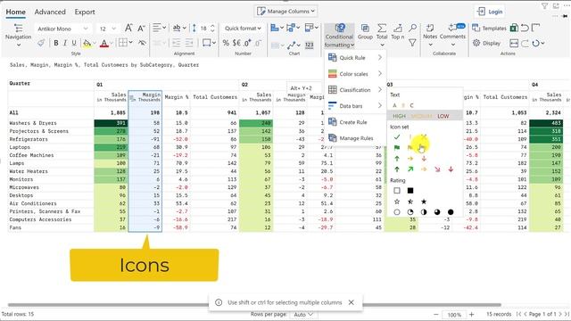 One-click Conditional Formatting in Microsoft Power BI смотреть онлайн