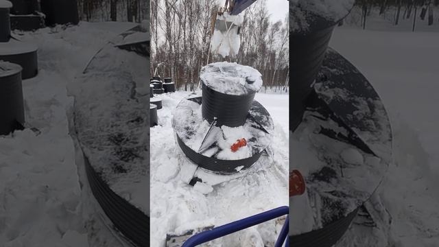 Септик Термо-ЛОС Плывун для зимы и высокой воды. Не замерзнет. Не всплывёт. Не надо консервации.