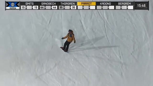 Max Parrot Run 1 Americas Navy Snowboard Big Air X Games Aspen 2014 смотреть онлайн