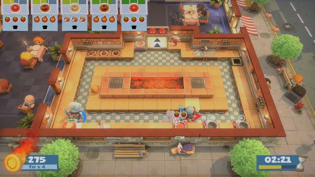 Overcooked! All You Can Eat GAMEPLAY смотреть онлайн