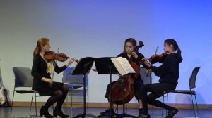 Borodin String trio playing Schubert Trio in Bb