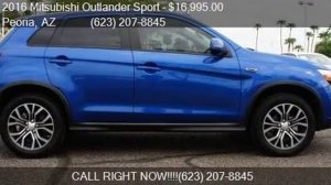 2016 Mitsubishi Outlander Sport 2WD 4DR CVT 2.4 ES for sale