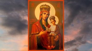 Чудесная помощь действует по молитвам перед иконой Пресвятой Богородицы Ильинско-Черниговская