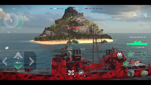 USS Vella Gulf | Modern Warships | Модерн Варшипс | Обзор | смотреть онлайн