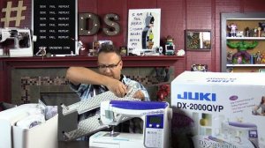 Juki DX-2000 QVP Unboxing by Dad Sews