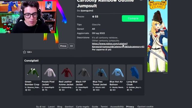 CREIAMO IL PROFILO DI BLUE DEI RAINBOW FRIENDS SU ROBLOX!! смотреть онлайн