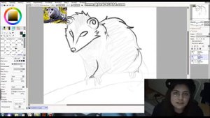 SPEEDPAINT рисую опоссума