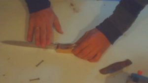 Как сделать ручку для ножа