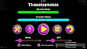 Thanatophobia 100% GG//Geometry Dash