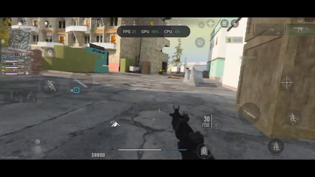 Warzone Mobile Full FPS Test Android device OPPO K10 5G Dimensity 810 Gameplay смотреть онлайн