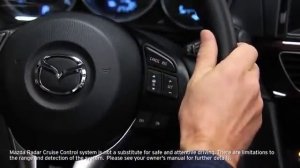 Mazda6 - Radar Cruise Control