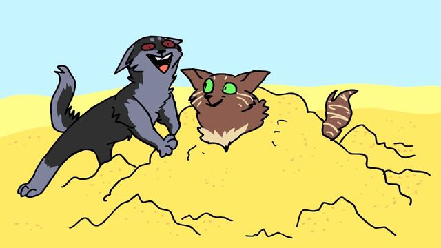 I AM A SAND GUARDIAN (Cat edition ft. Catwar) - Песочный страж. смотреть онлайн