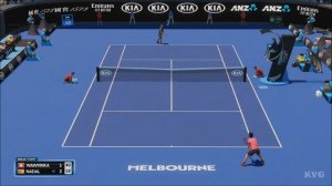 AO Tennis 2 - Stan Wawrinka vs Rafael Nadal - Gameplay (PS4 HD) [1080p60FPS]