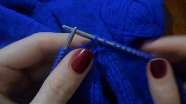 Горловина на открытых петлях - самый легкий способ обработки выреза! Простое платье спицами. Ч.9 смотреть онлайн