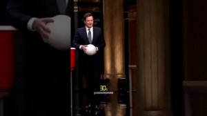 Throw the ball to Jimmy Fallon's head is very LUCKY