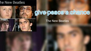 Sean Lennon, James McCartney, Dhani Harrison, Zak Starkey(The new Beatles) Give Peace A Chance
