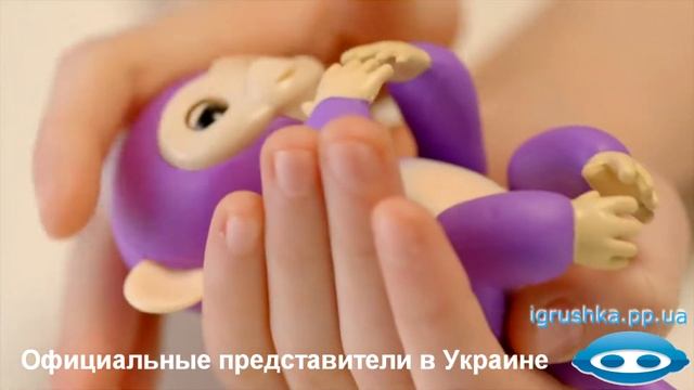 Как уложить спать непоседу обезьянку Fingerlings смотреть онлайн