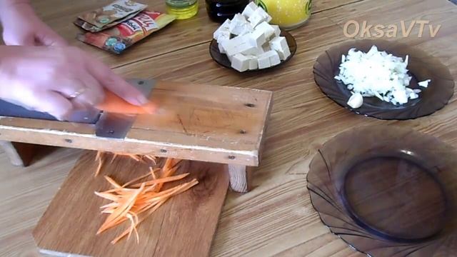 Гречневая каша с тофу и овощами. Готовим с Оксаной Валерьевной.