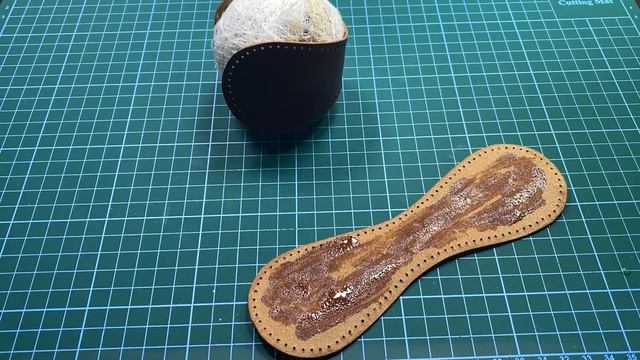 Бейсбольный мяч из кожи Buterro, своими руками.