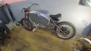 Электро Боббер из старого мопеда. Тест мотор колеса. Часть 3