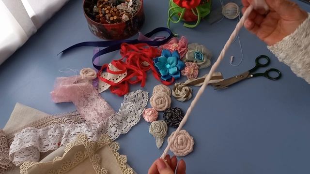 Розочки своими руками из ненужных обрезков