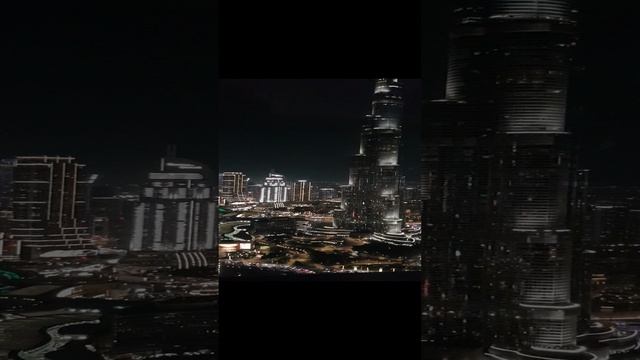 Бурдж Халифа ночью. Вид из Sky View.
Экскурсия одна из самых дешёвых, около 20 евро