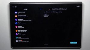 How to Reset Network Settings & Preferences on a LENOVO Yoga Tab 11